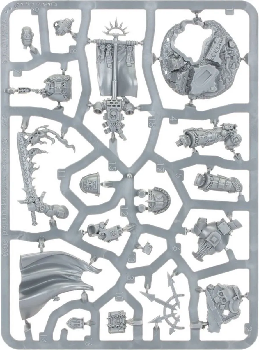 Games Workshop Grey Knights Castellan Crowe - 18 Onderdelen
