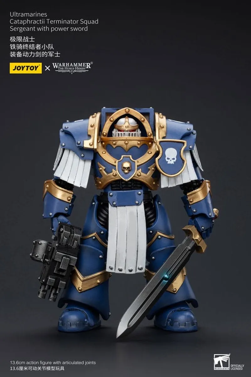 Joy Toy Warhammer 1/18 Ultramarines Cataphractii Terminator Sergeant JT6953
