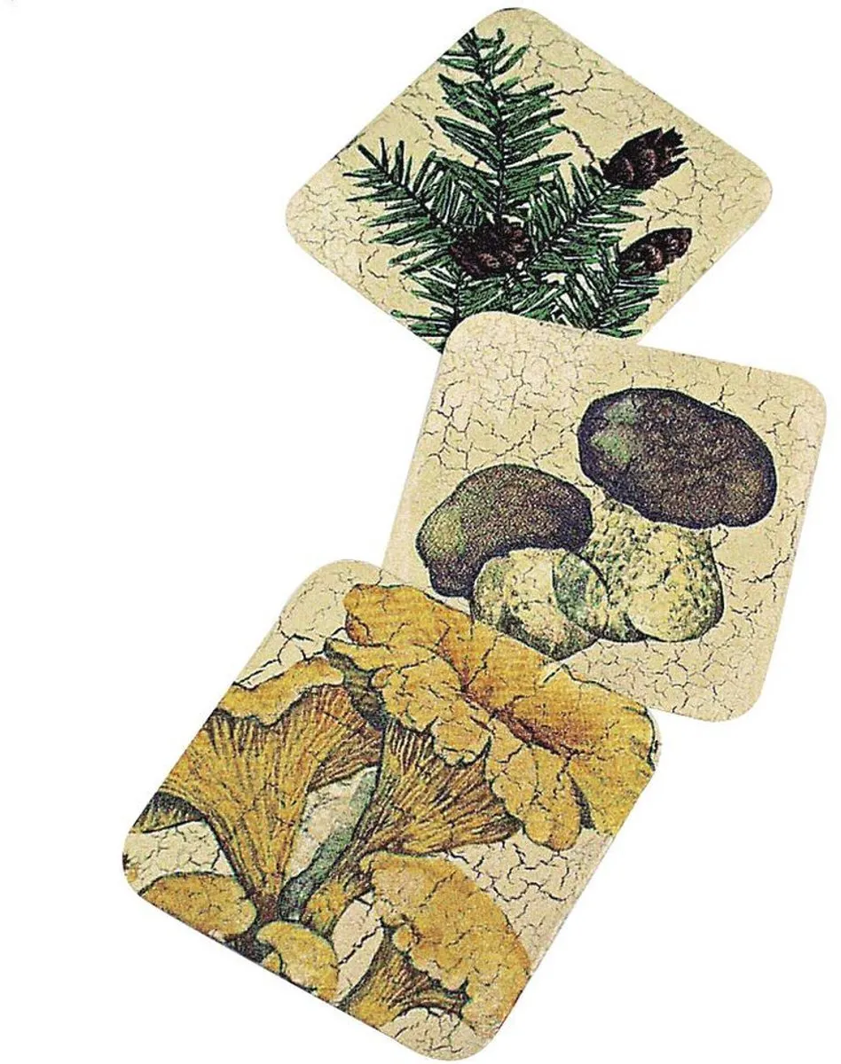 Rayher Bierviltjes Vierkant - 10 Stuks Wit