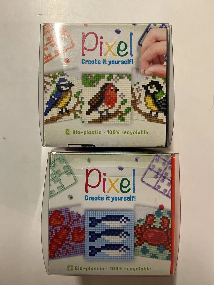 Pixelhobby Pixel Set 2 Kubus Vogels Zee
