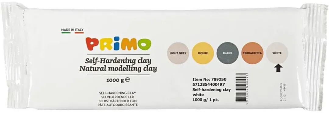 Creativ Company Primo Luchtdrogende Klei 1000g - Wit