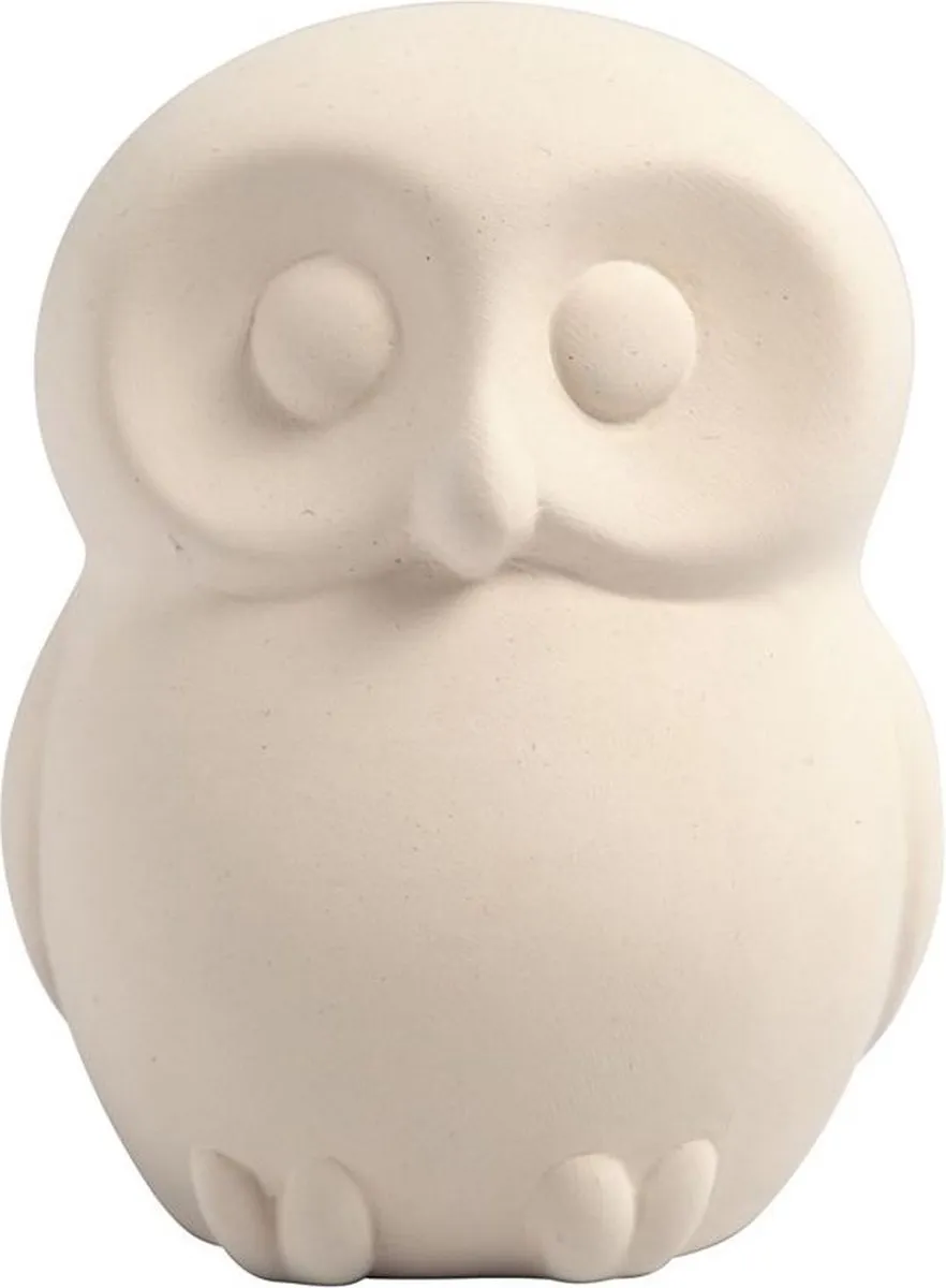 Foam Clay Knutselpakket Spaarpot Uiltjes - 18 Stuks - 5 Kleuren