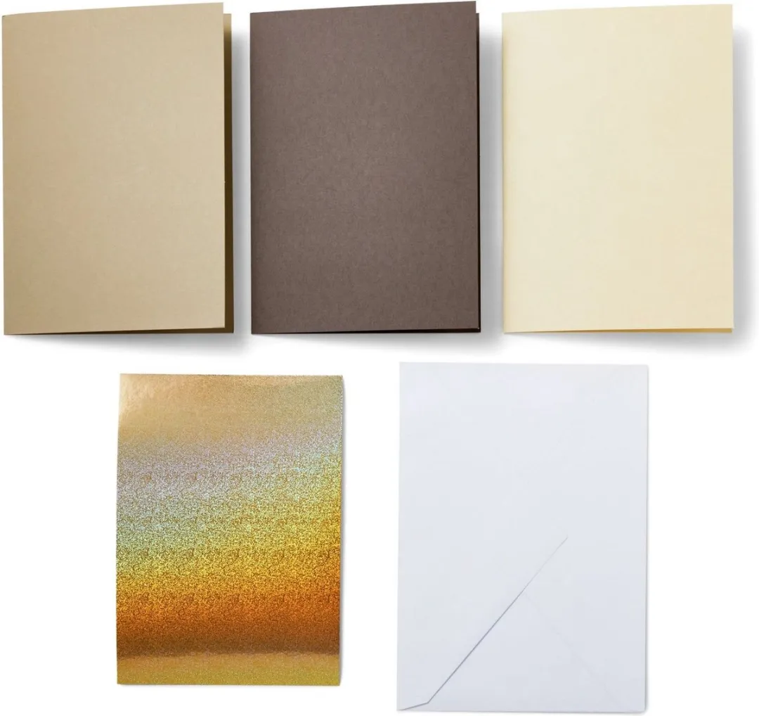 Cricut R10 Uitsnijkaarten 8,9x12,4cm - 18 Stuks Neutrals - afbeelding 6 van 6
