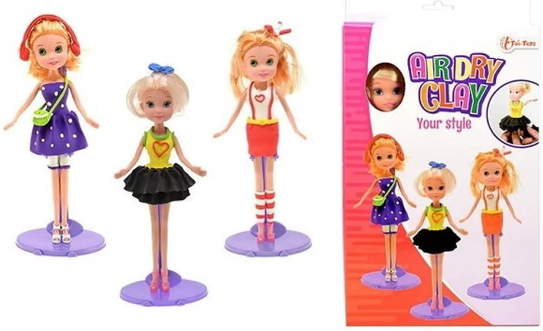 Toi-Toys Make Your Own Dough Kleding met Tienerpop 2