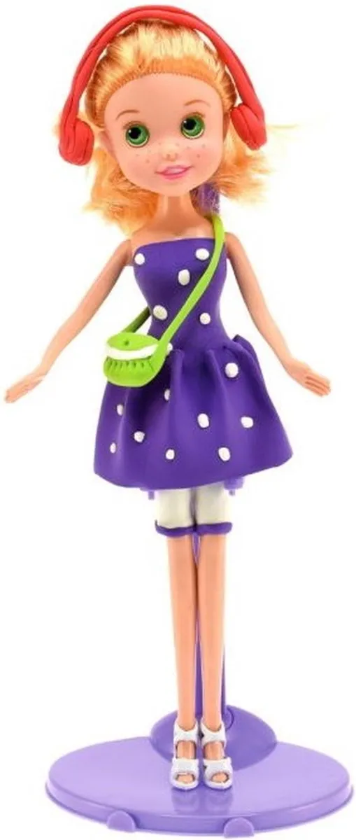 Toi-Toys Make Your Own Dough Kleding met Tienerpop 2 - Multicolor