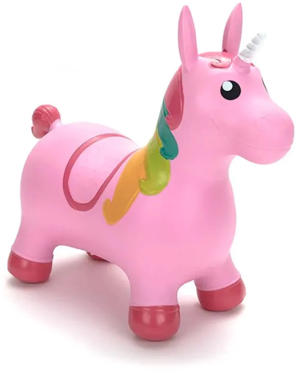 Eurekakids Skippy Unicorn - Roze - 50x59cm