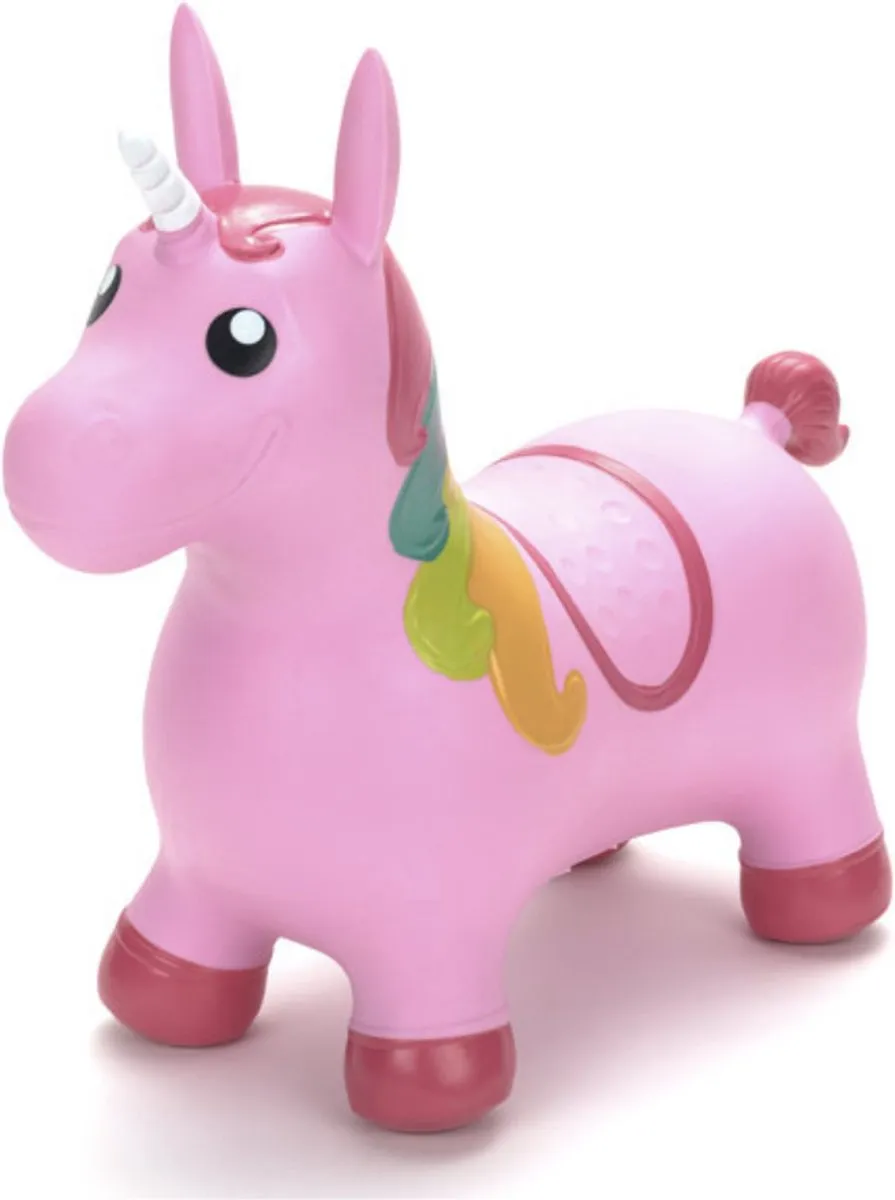 Eurekakids Skippy Unicorn - Roze - 50x59cm