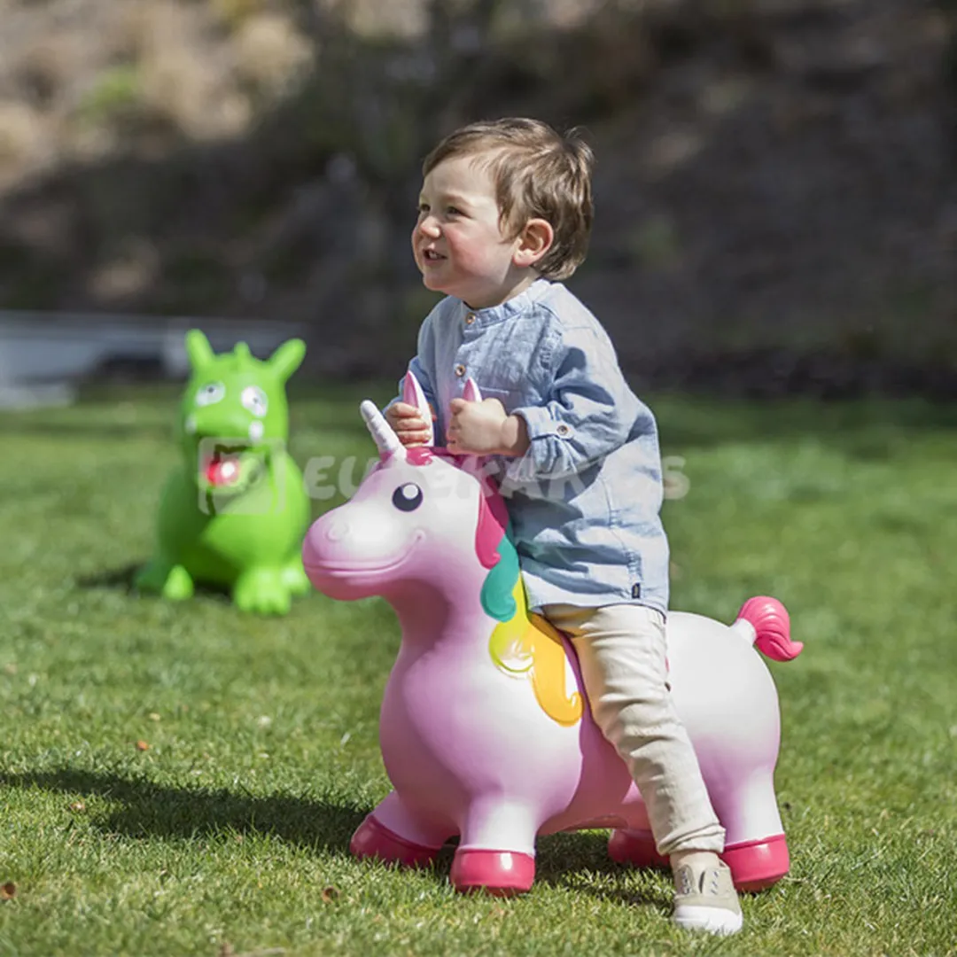 Eurekakids Skippy Unicorn - Roze - 50x59cm