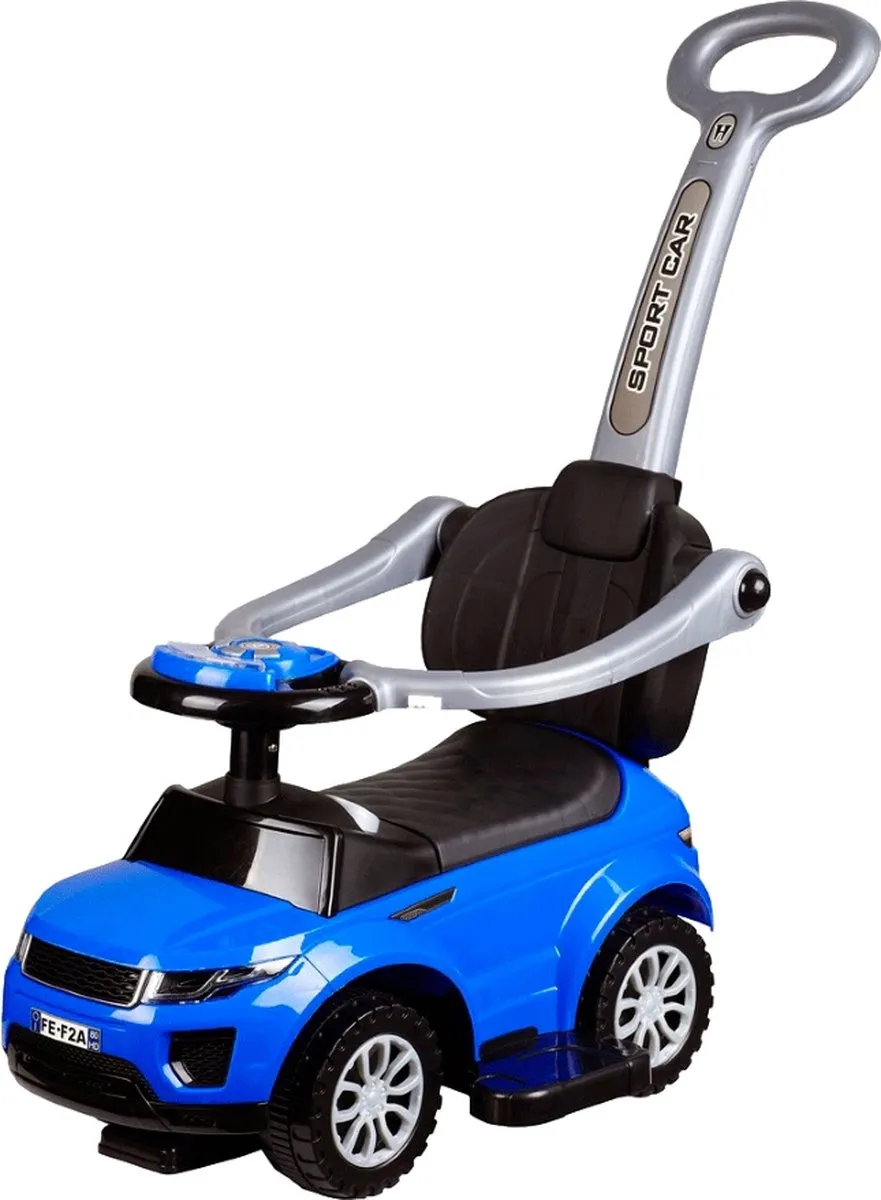 ECOTOYS 3-in-1 Loopauto Range Rover Blauw HZ8W416