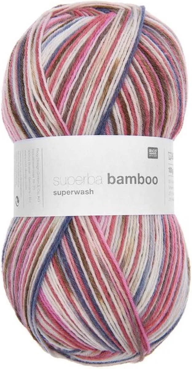 Rico Design Superba Bamboo Sokkenwol 100g