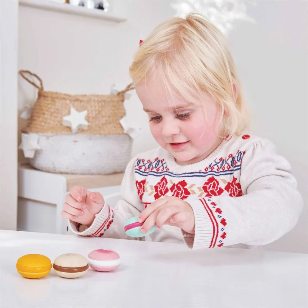 Le Toy Van Honeybake Macarons - 4 Stuks Multikleur