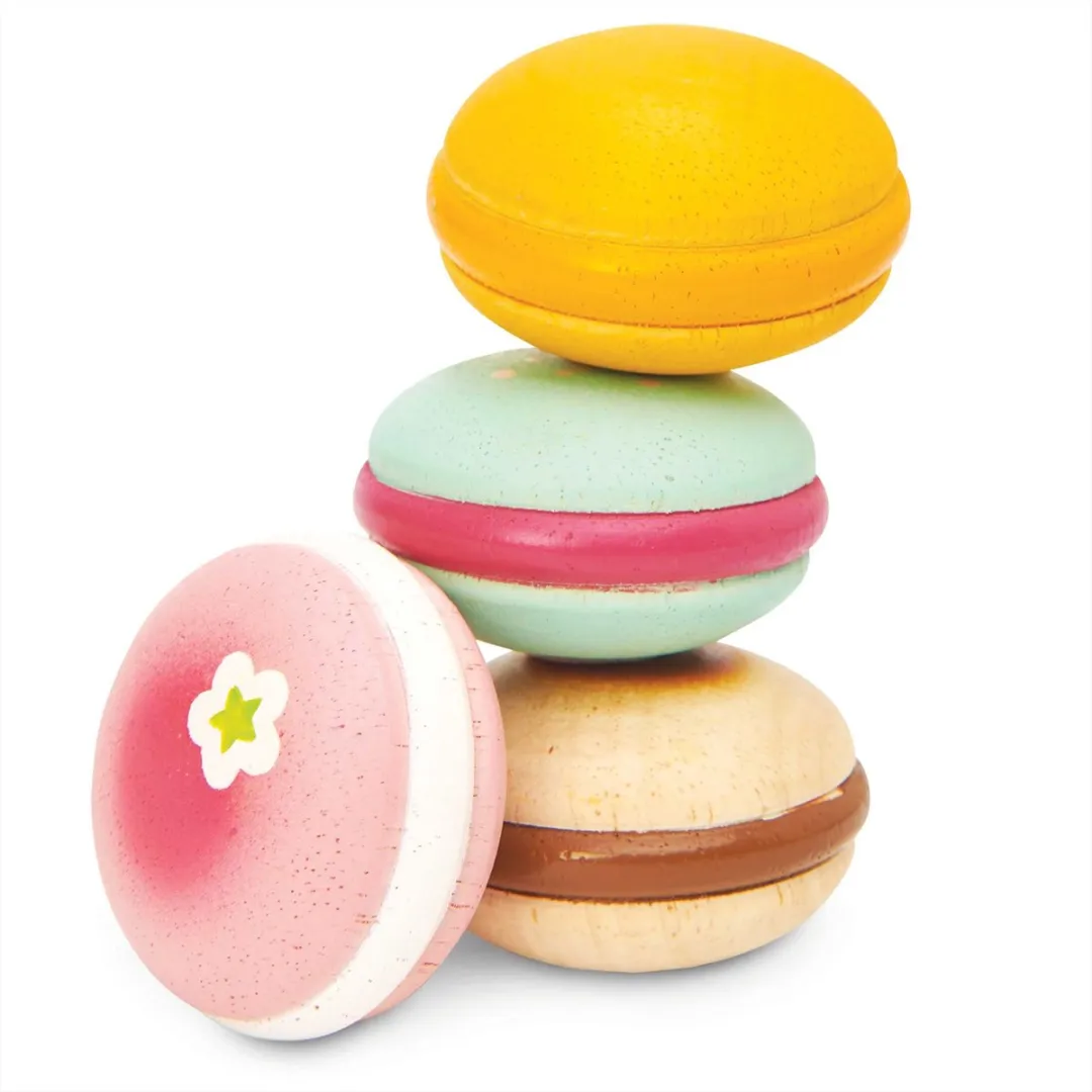 Le Toy Van Honeybake Macarons - 4 Stuks Multikleur