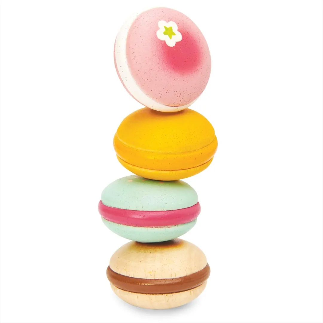 Le Toy Van Honeybake Macarons - 4 Stuks Multikleur