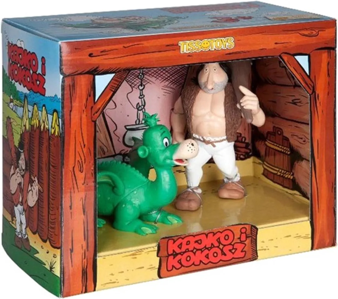 Tissotoys - Speelset speelfiguren - Kajko i Kokosz - Miluś i Łamignat