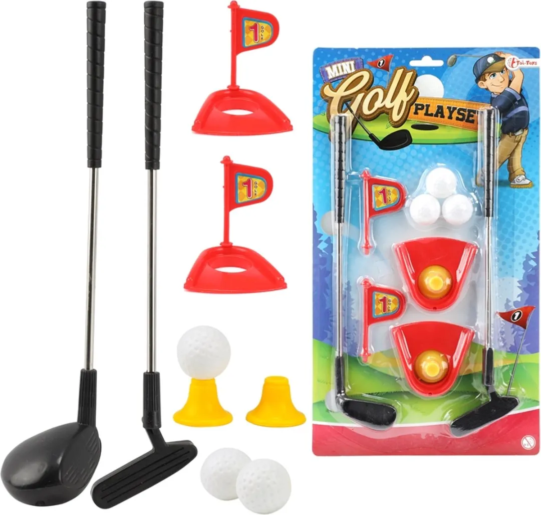 Toi-Toys Mini Golfset Multicolor