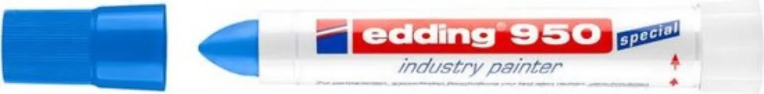 edding 950 Pasta Viltstift Ø10mm - Blauw - 10 Stuks