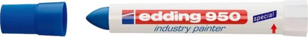 edding 950 Pasta Viltstift Ø10mm - Blauw - 10 Stuks