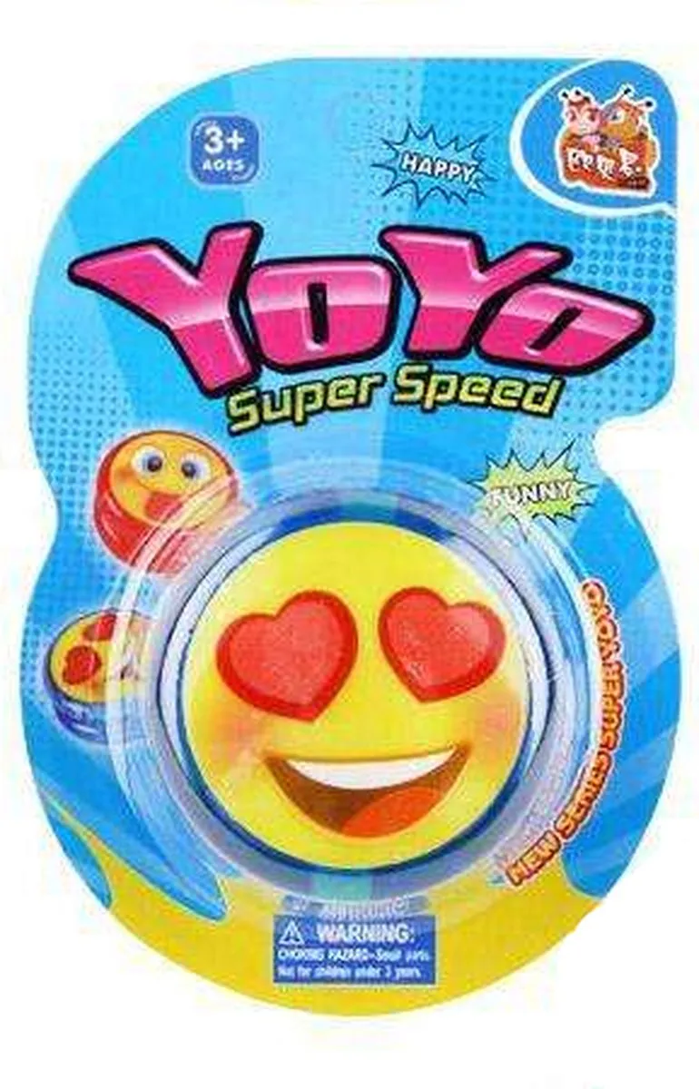 Funny Toys Jojo Smile - Yoyo met LED licht en knipperende lampjes