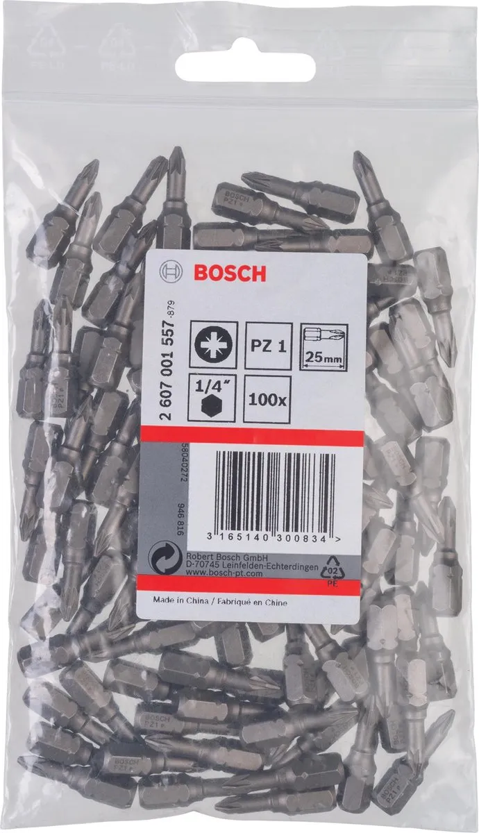Bosch PZ1 XH-TORS Metaalboormachinebits