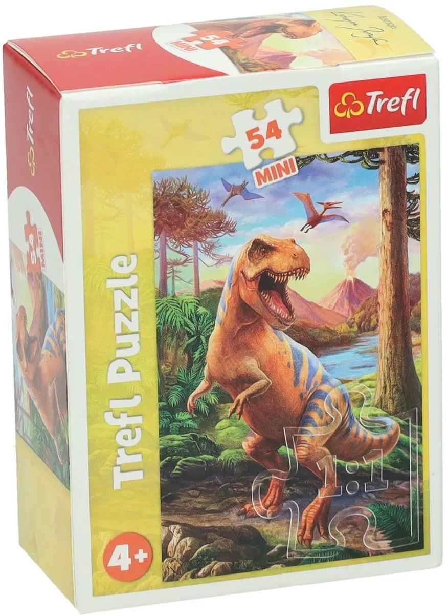 Trefl Mini Puzzel Amazing Dino 54 Stuks - Multi