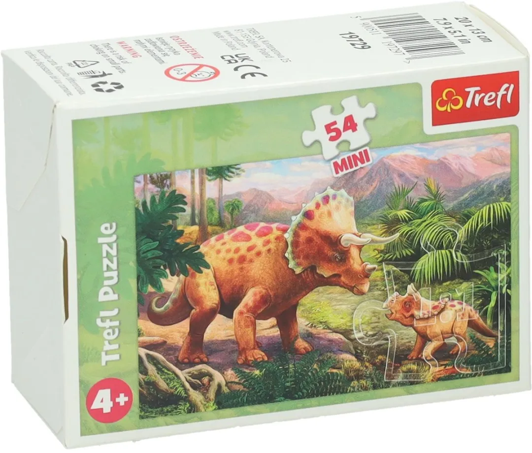 Trefl Mini Puzzel Amazing Dino 54 Stuks - Multi