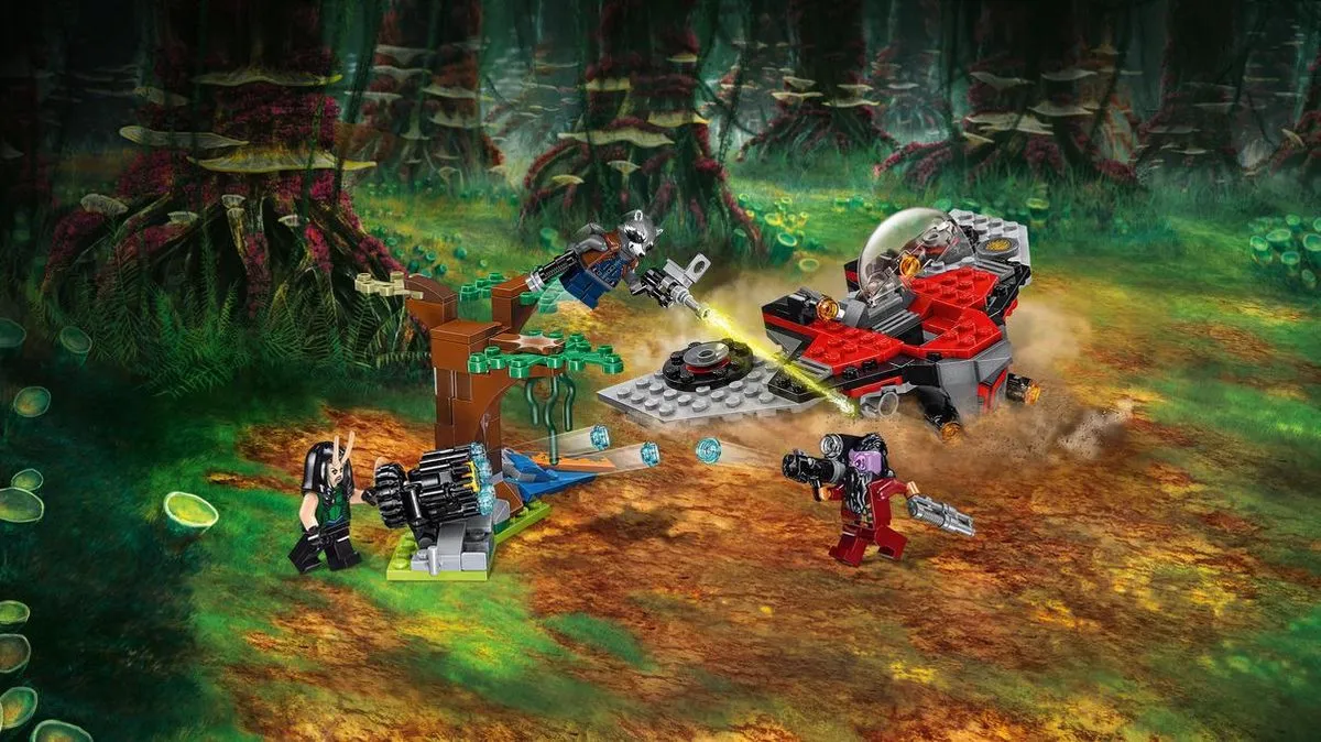 LEGO Super Heroes Ravager-aanval 76079 - 197 Stukken - afbeelding 5 van 6
