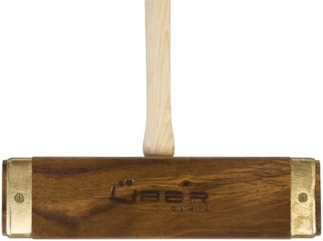 Ubergames Meester Croquet Set 6 Personen - 16mm Poorten - Kunststof Bollen