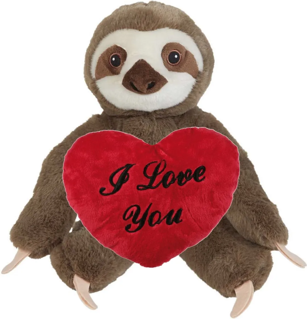 Keel Toys Valentijn Knuffel Luiaard 23cm