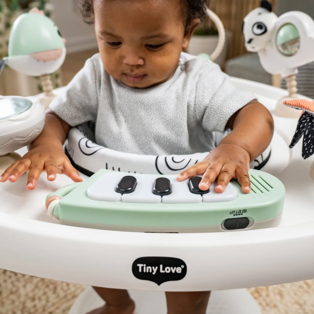 Tiny Love Stationary Activity Center Black & White Decor