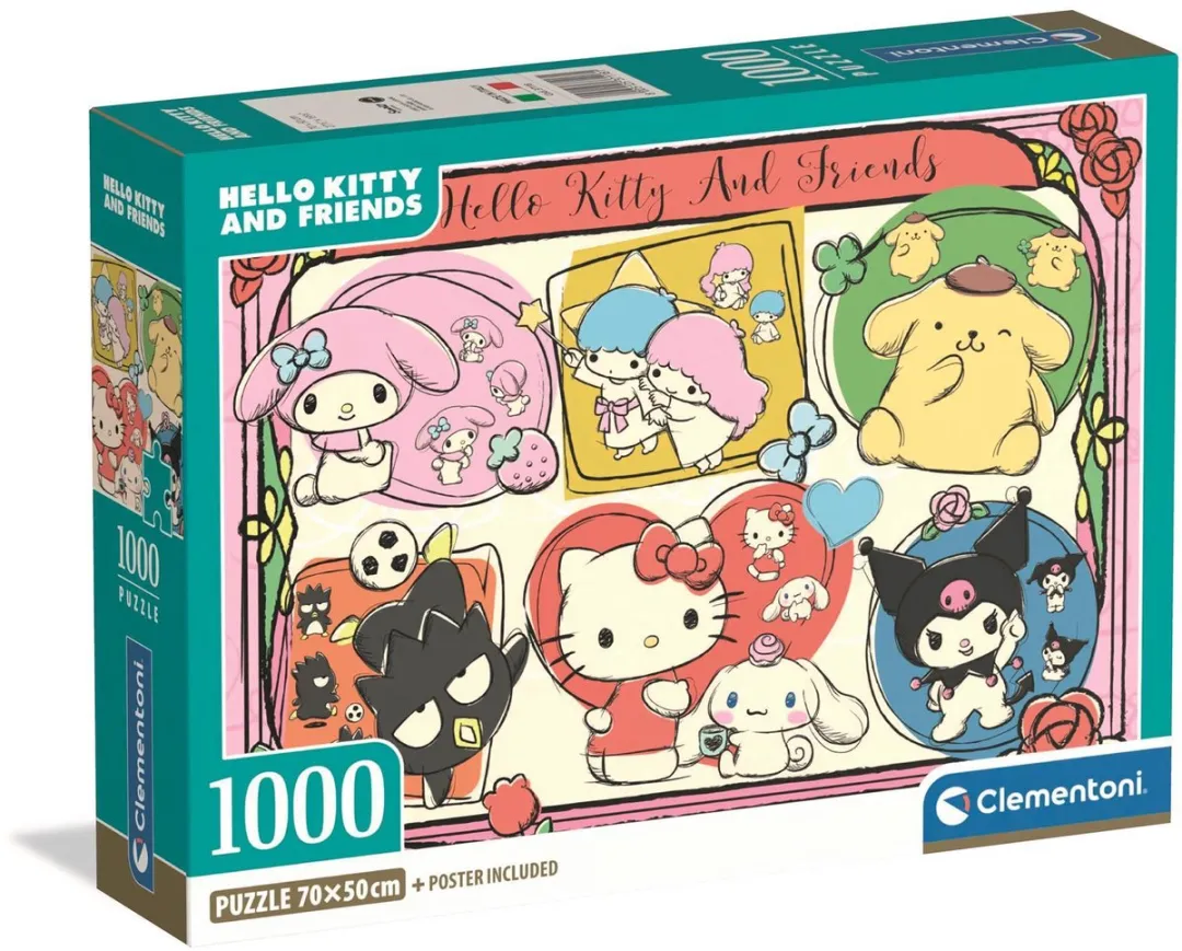 Clementoni 37118 Puzzel 1000 Stuks