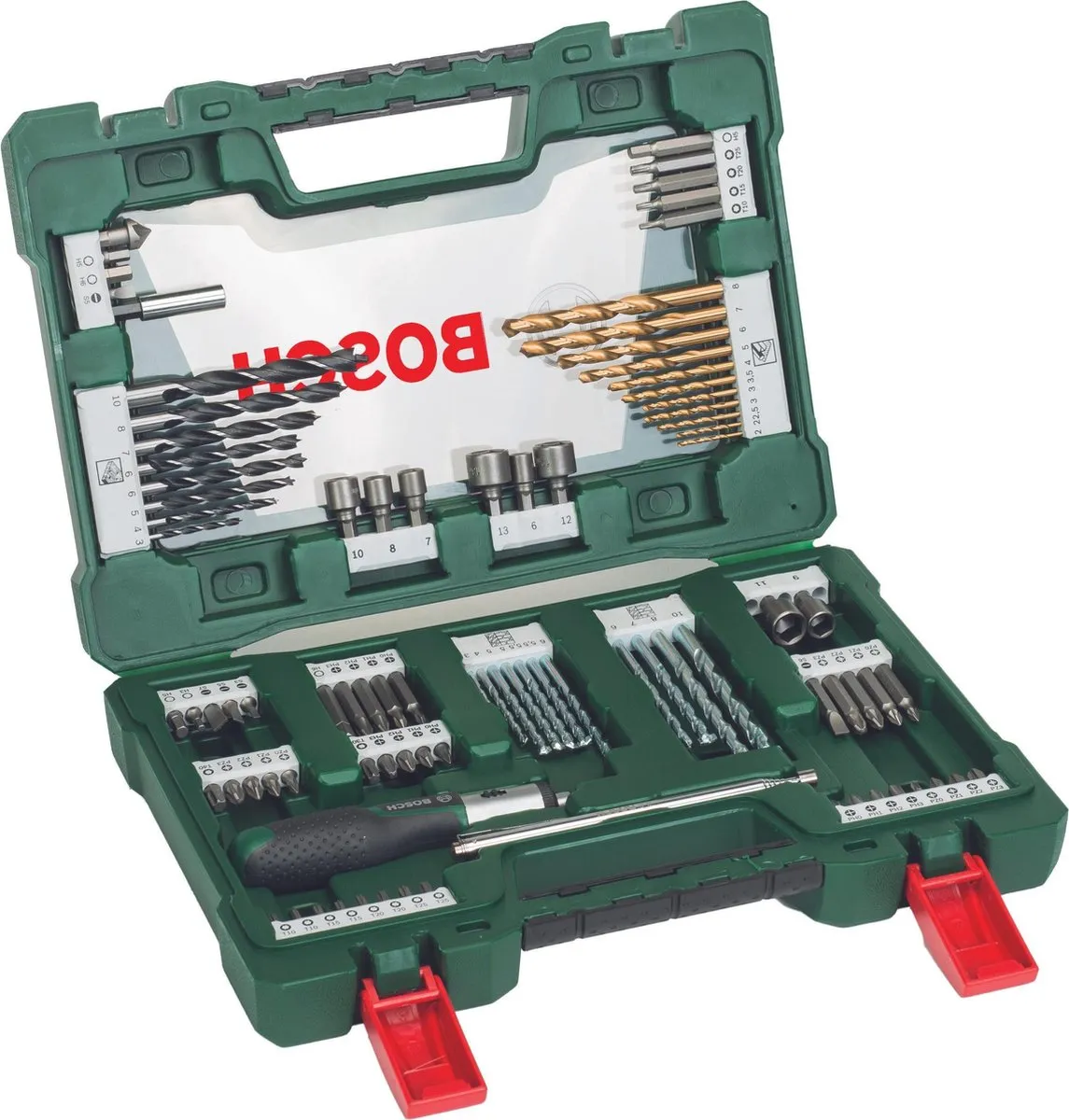 Bosch V-Line Boren & Bitset 91-delig