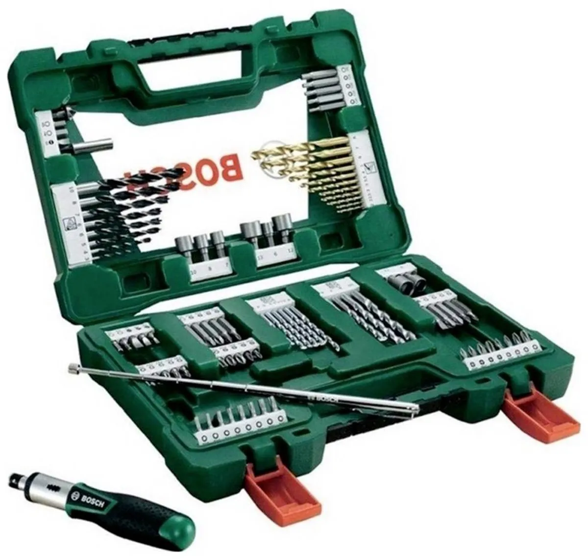 Bosch V-Line Boren & Bitset 91-delig - Hout