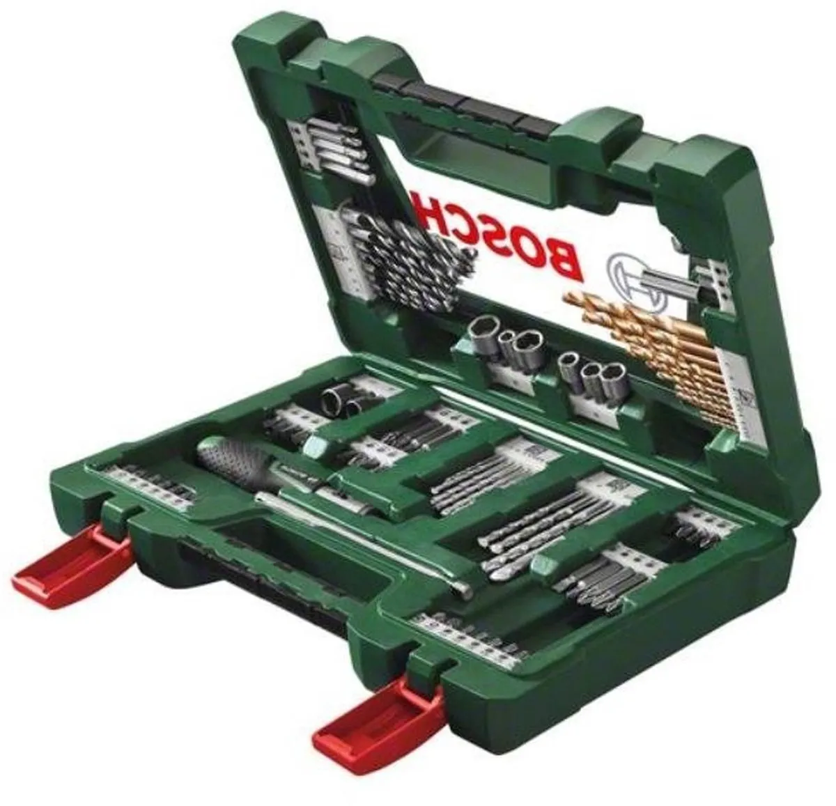 Bosch V-Line Boren & Bitset 91-delig - Hout