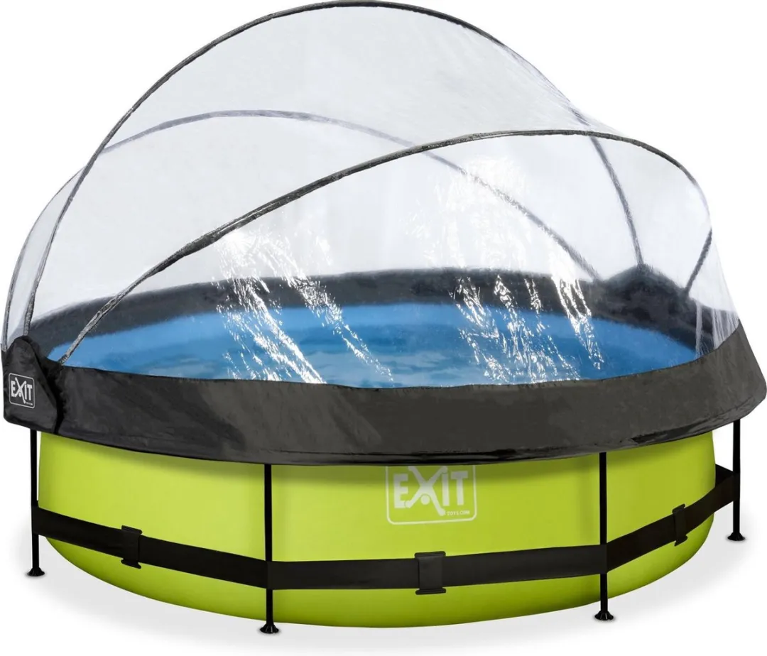 EXIT Lime Zwembad 320cm - Groen - 4383L met filterpomp