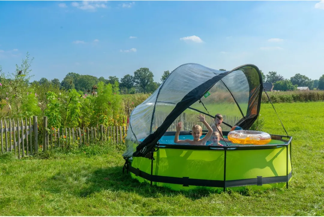 EXIT Lime Zwembad 320cm - Groen - 4383L met filterpomp