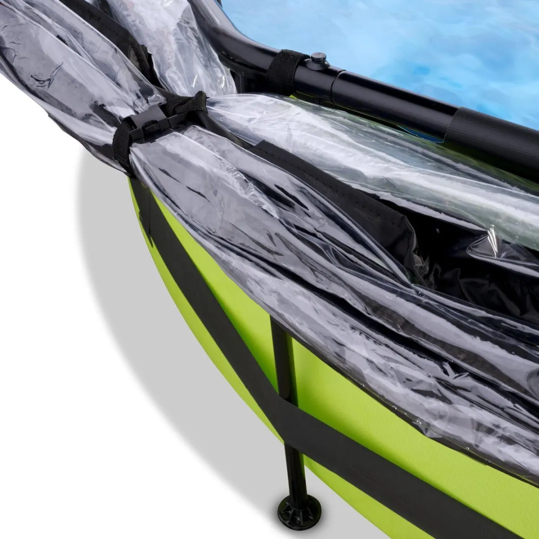 EXIT Lime Zwembad 320cm - Groen - 4383L met filterpomp - afbeelding 6 van 6