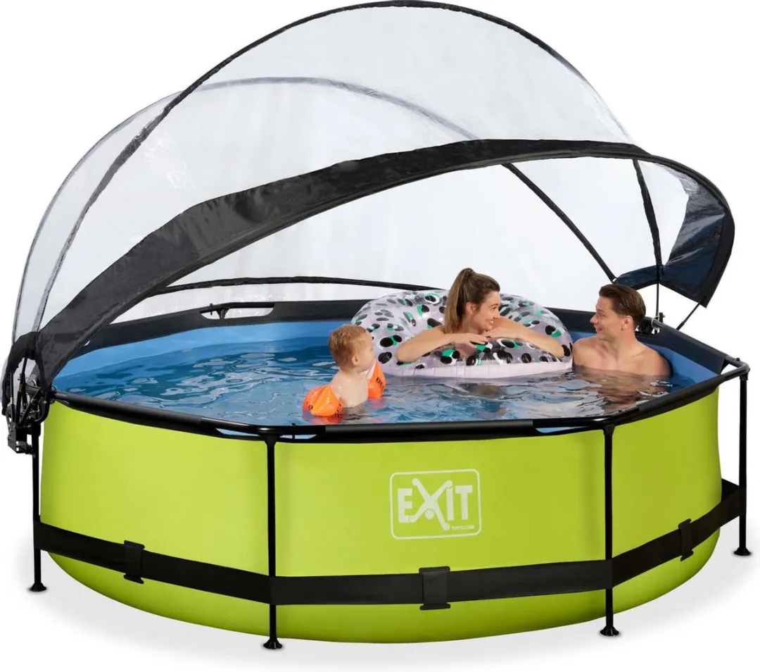 EXIT Lime Zwembad 320cm - Groen - 4383L met filterpomp