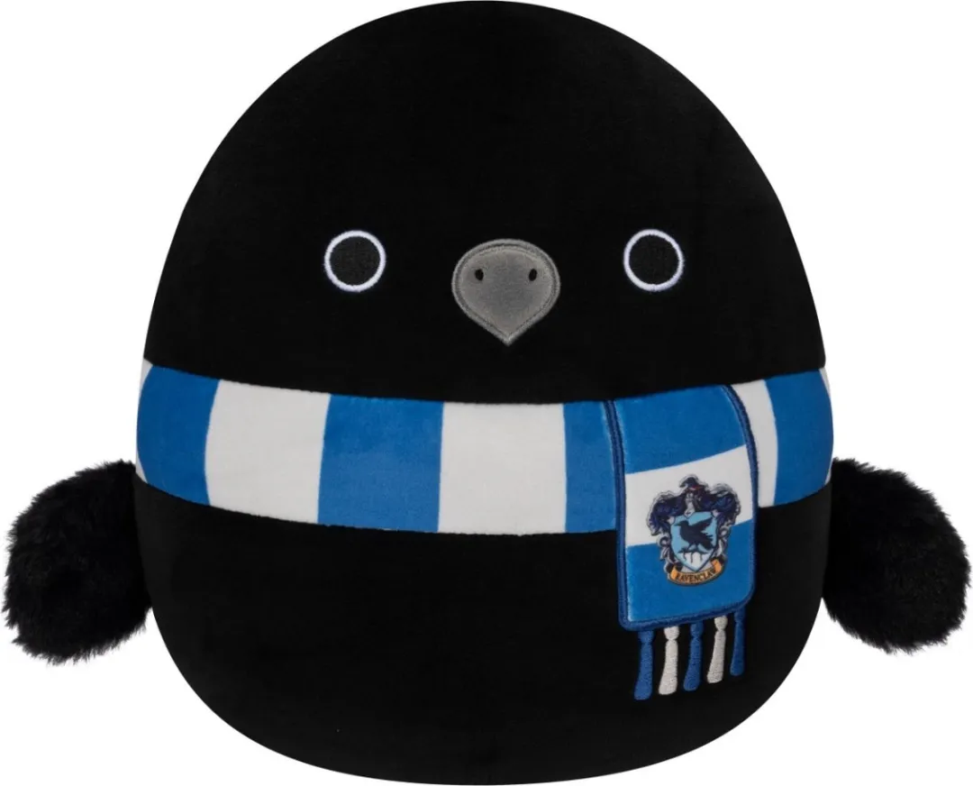 Squishmallows Medium Ravenclaw 25cm - Zwart/Blauw/Wit
