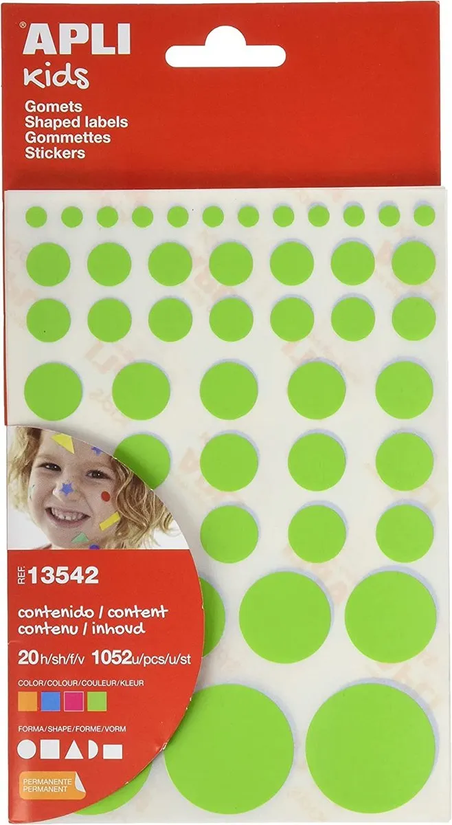 Apli Kids Gekleurde Stickers