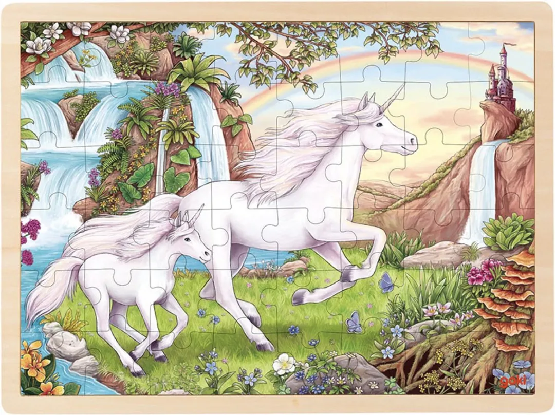 Goki Unicorn Puzzle 48 Stuks