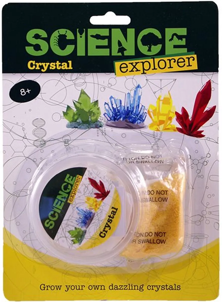 Johntoy Science Explorer JT29544 Kristal Geel - afbeelding 6 van 6