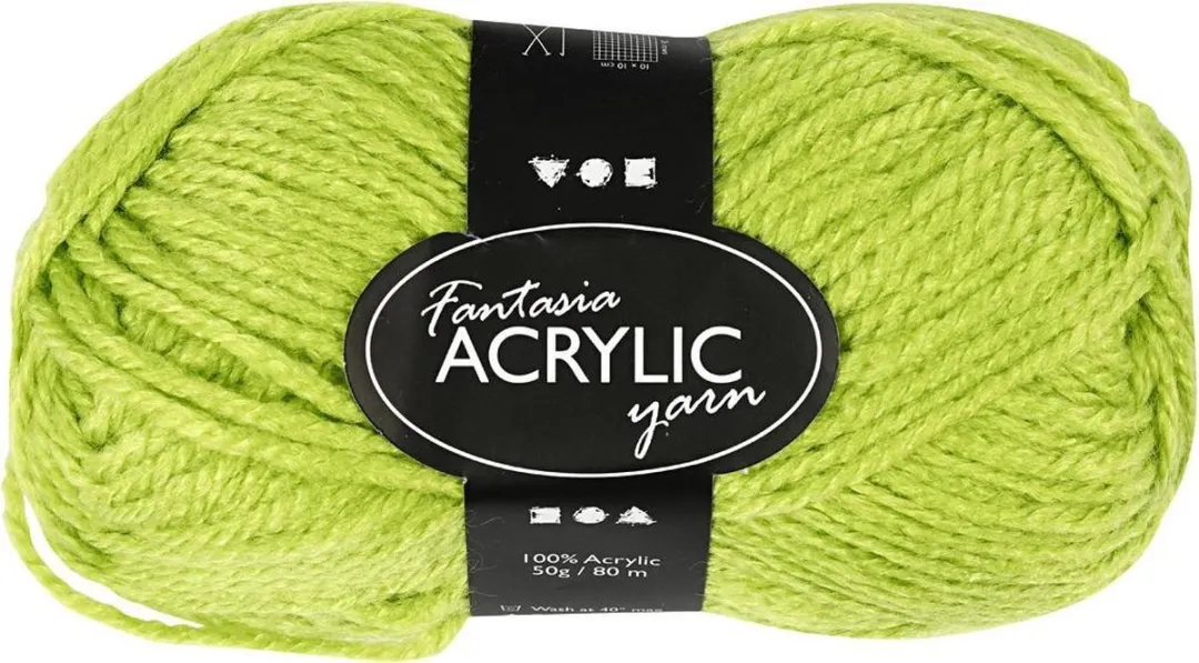 Creativ Company Acryl Garen 80m - Groen