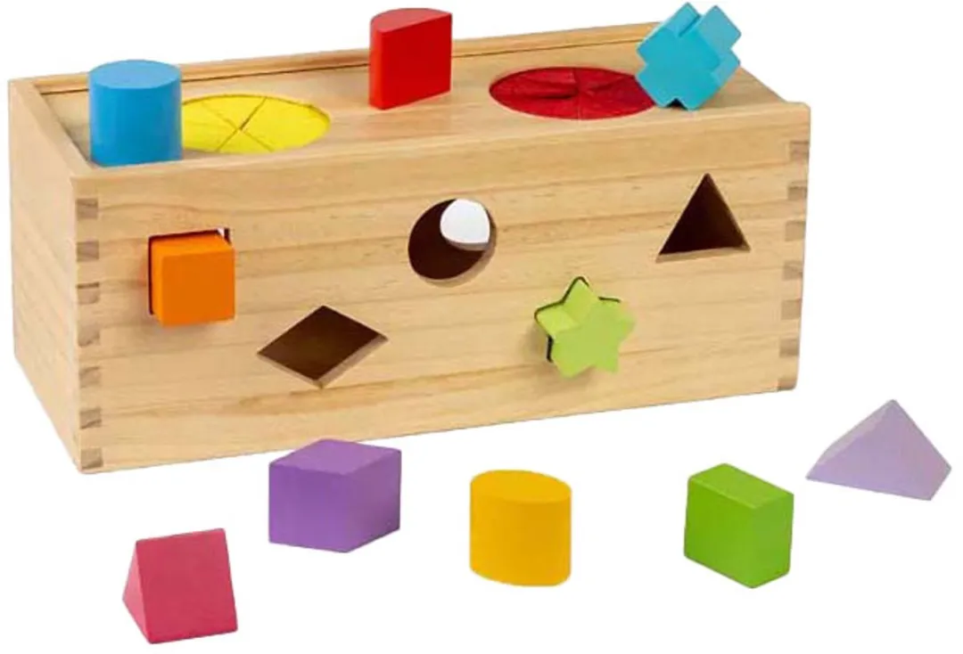 BIGJIGS Mystery Box Houten Vormenstoof