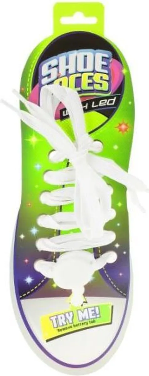 Toi-Toys Schoenveters met LED Licht - Blauw