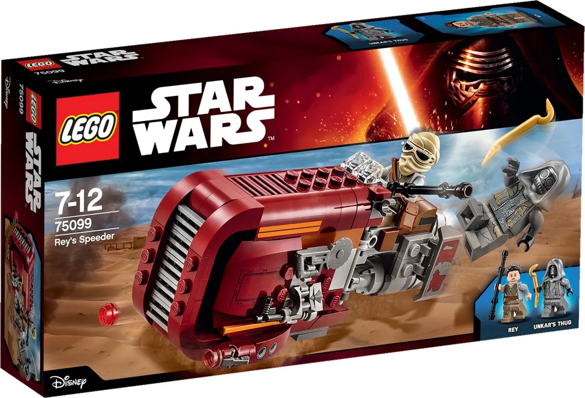 LEGO Star Wars Rey's Speeder 75099