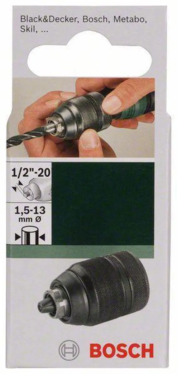Bosch Snelspanboorhouder 13mm 2609255704 - afbeelding 2 van 2