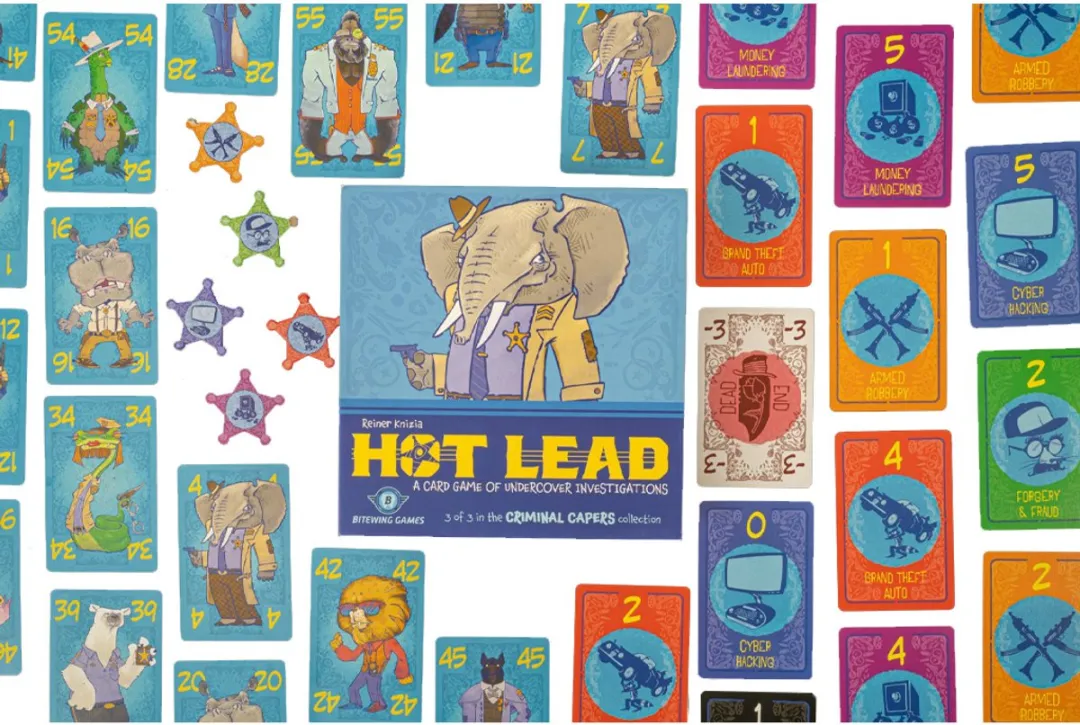 Bitewing Games Hot Lead Strategisch Kaartspel - 2-5 Spelers
