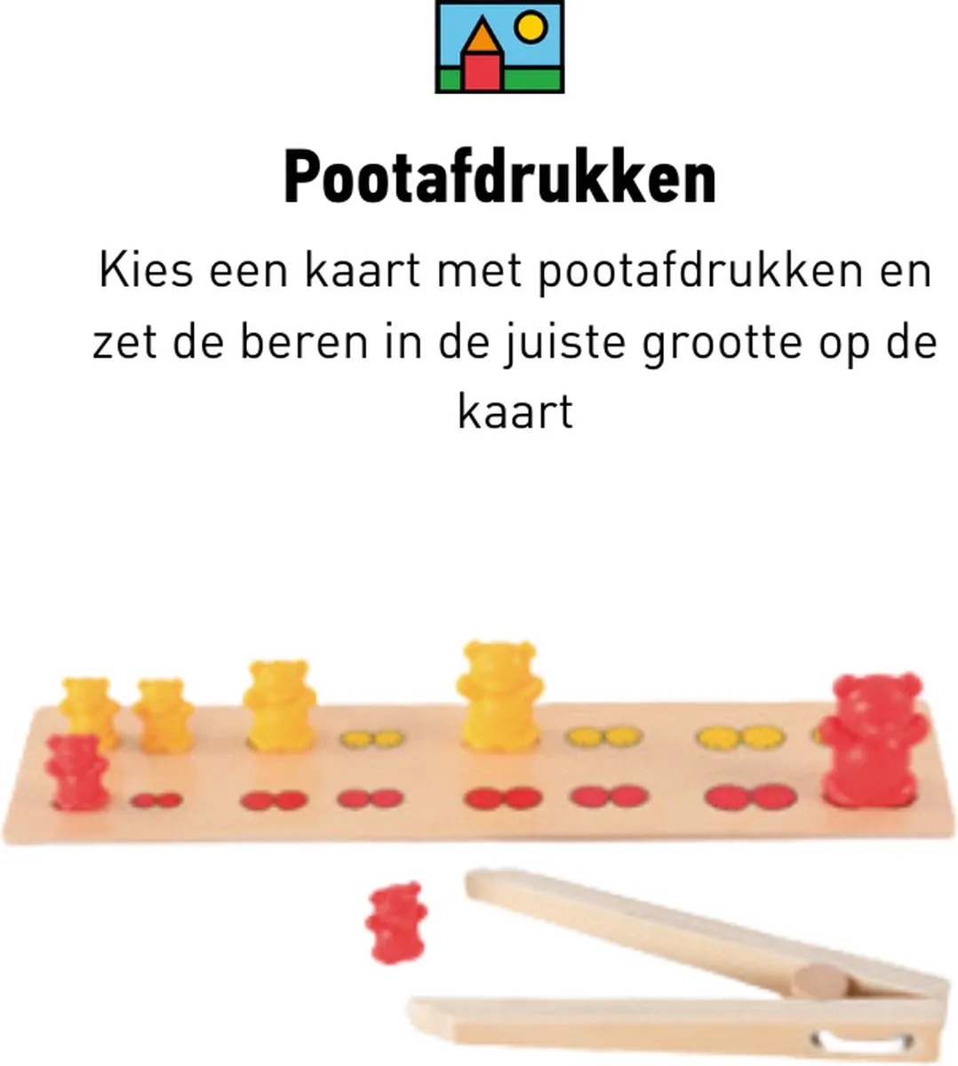 Toys for Life Beren Sorteerspel 100_523901 - Educatief - Assorti - afbeelding 6 van 6