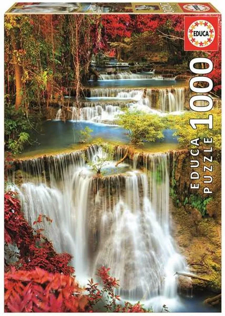 Educa Waterval diep in het bos 1000-delig - Multi