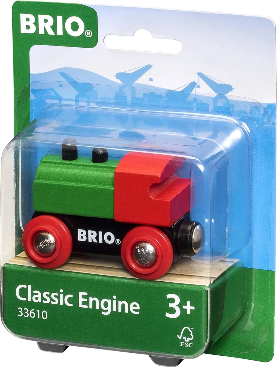 BRIO Treinset Treinbaan Locomotief 33610006 - Meerkleurig